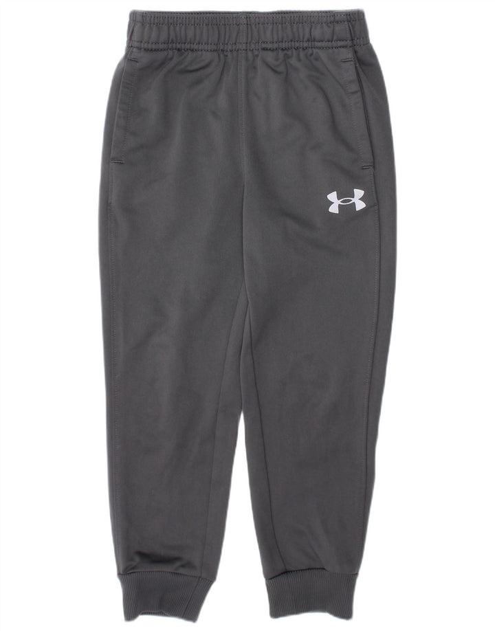 UNDER ARMOR Boys αθλητική φόρμα παντελόνι Joggers 3-4 ετών Grey Polyester