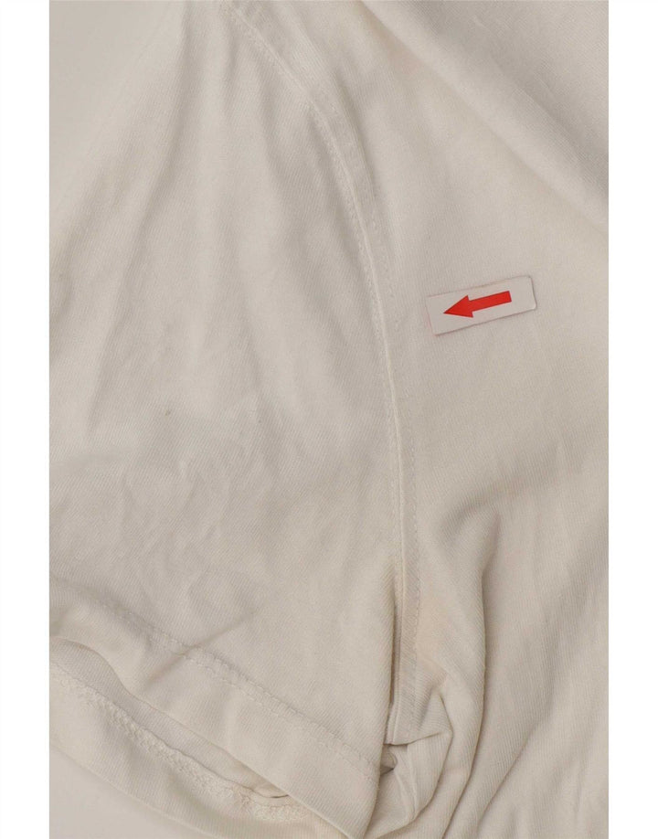 Ανδρικό T-Shirt Hugo Boss Τοπ μεσαίο λευκό βαμβακερό