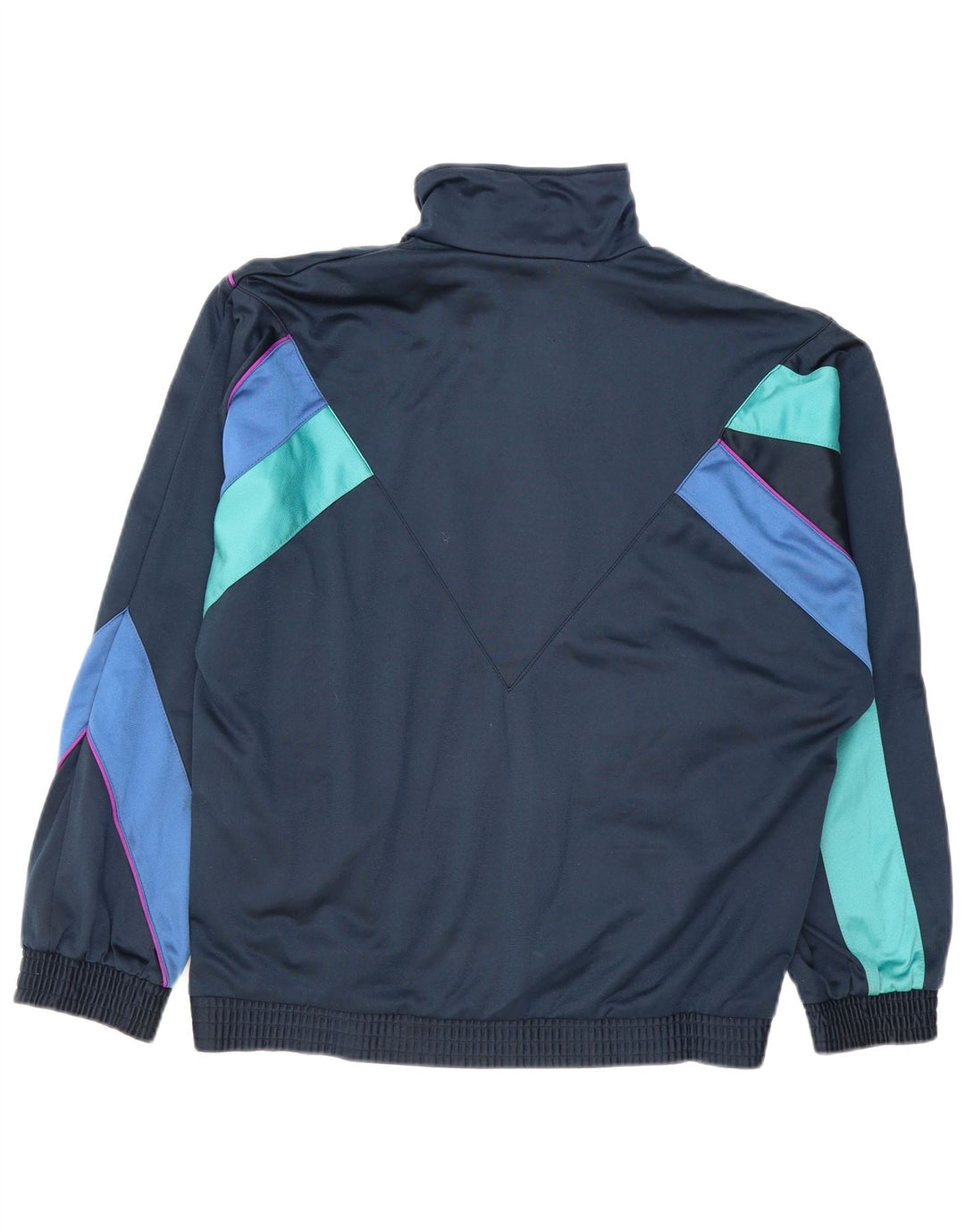 Ανδρική αθλητική φόρμα Lotto Top Jacket Large Navy Blue Colourblock