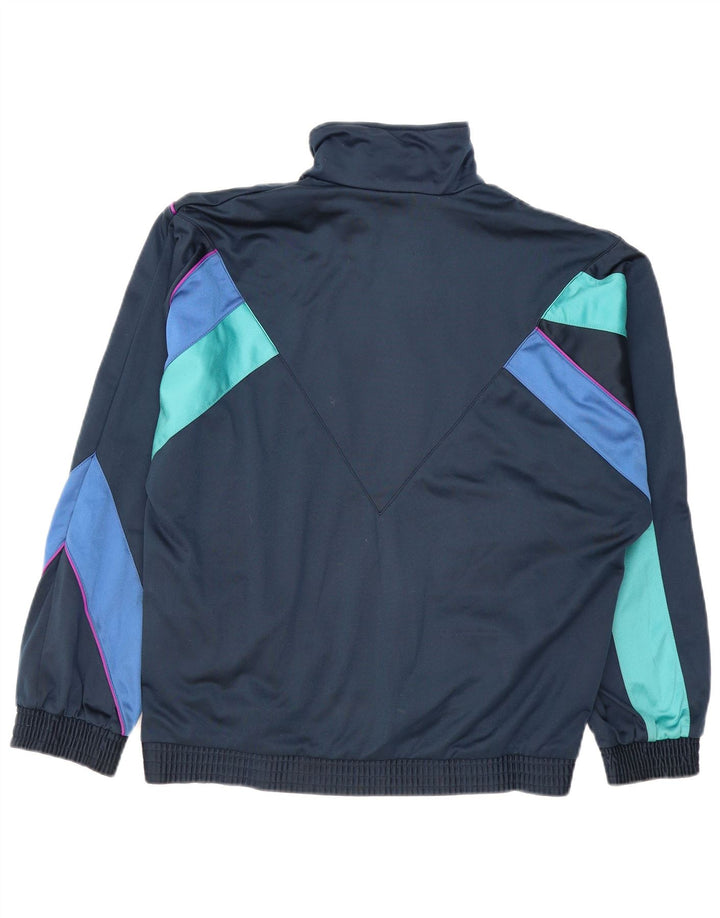 Ανδρική αθλητική φόρμα Lotto Top Jacket Large Navy Blue Colourblock