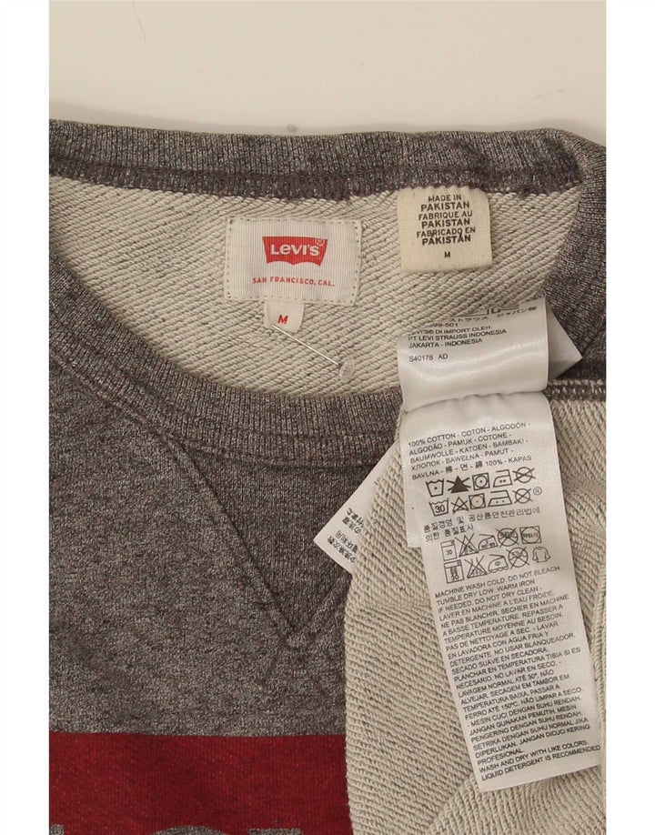 Γυναικείο γραφικό φούτερ Levi's Jumper Medium Grey Flecked Classic