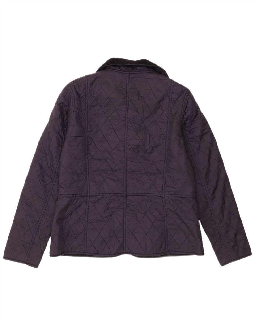 Γυναικείο καπιτονέ μπουφάν Barbour UK 14 Large Navy Blue Colourblock