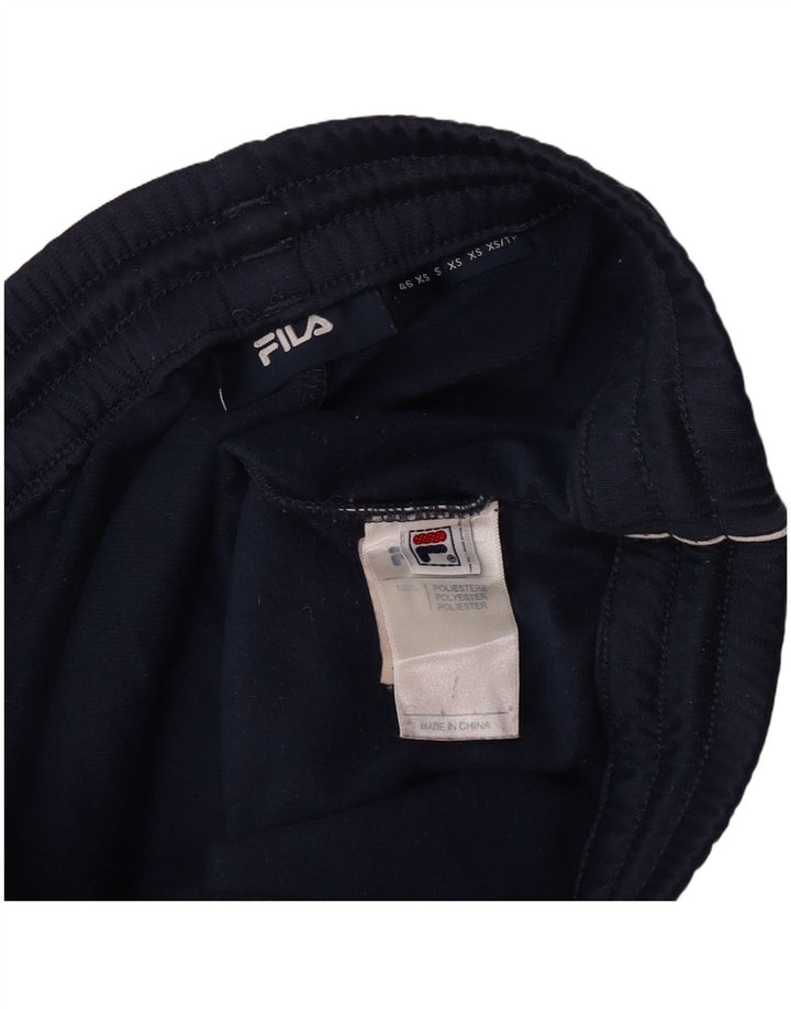 Ανδρική φόρμα Fila Παντελόνι XS Navy Blue Colourblock Polyester