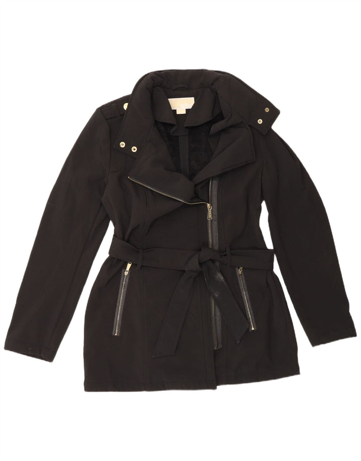 Michael Kors Γυναικείο Military Jacket UK 10 Small Black Polyester