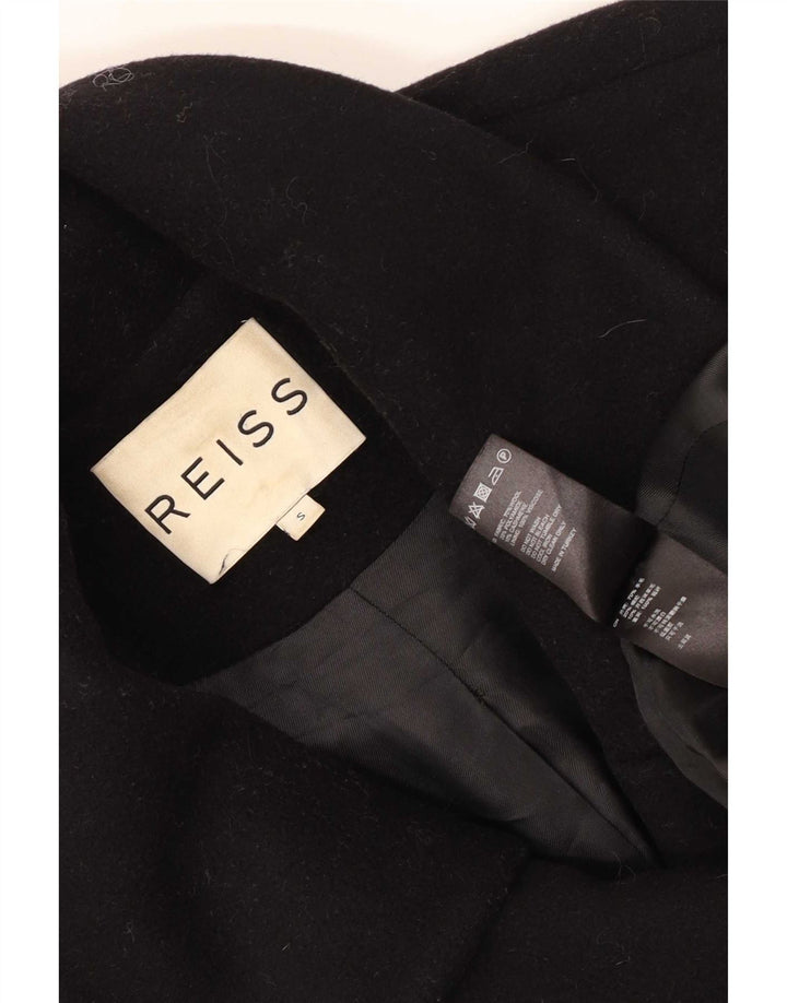 Γυναικείο παλτό Reiss Oversized UK 10 Small Black Wool