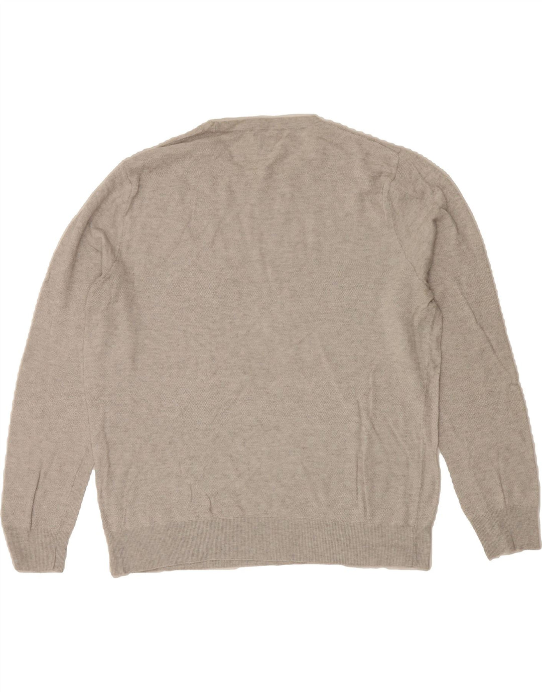 J. CREW Mens Crew Neck Jumper Sweater 2XL Grey Vintage J. Crew and Second-Hand J. Crew from Messina Hembry 
