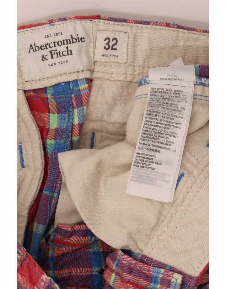 Ανδρικό σορτς Chino Abercrombie & Fitch W32 μεσαίο πολύχρωμο βαμβακερό
