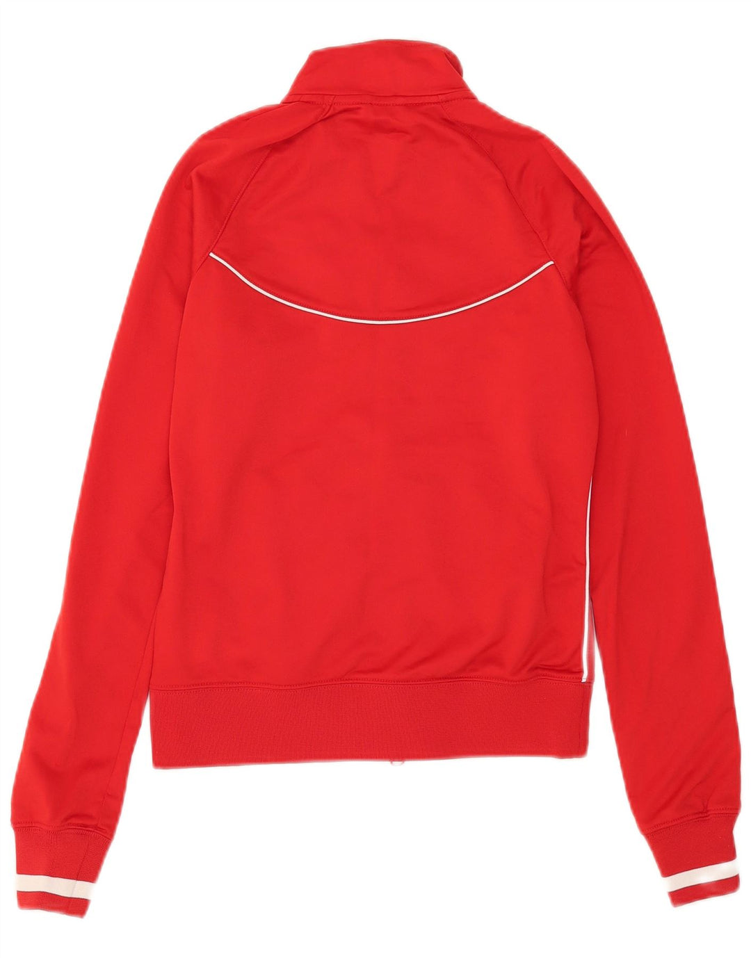 Γυναικεία αθλητική φόρμα Nike Top Jacket UK 10/12 Μεσαίο κόκκινο πολυεστέρας