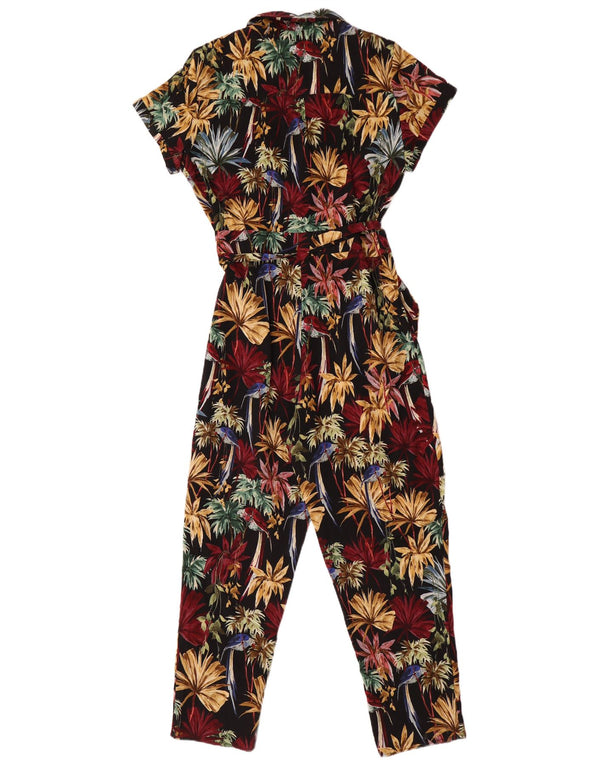 Zara γυναικεία ολόσωμη φόρμα UK 14 Medium πολύχρωμη Floral Χαβάης