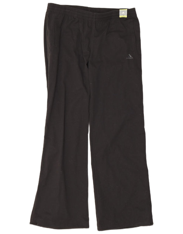 Adidas γυναικείο παντελόνι Climalite Regular Bootcut UK 16 Large W34 L31 Black