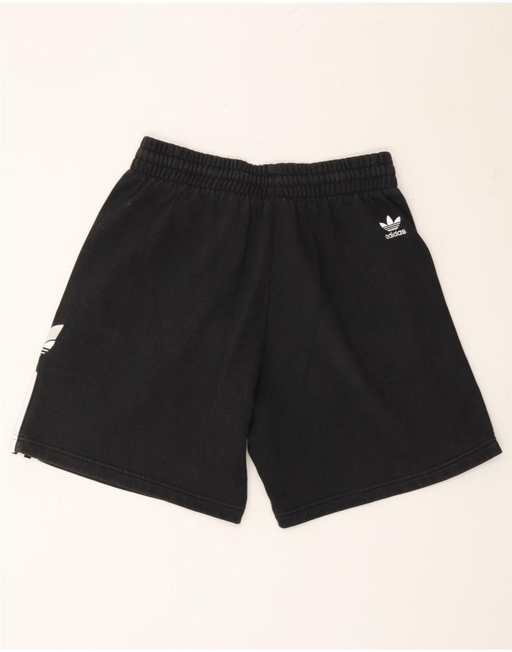 ADIDAS Mens Sport Shorts Medium Black Cotton Vintage Adidas and Second-Hand Adidas from Messina Hembry 