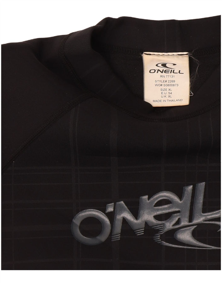 O'NEILL Γυναικείο γραφικό μακρυμάνικο UK 18 XL Navy Blue Check Rayon