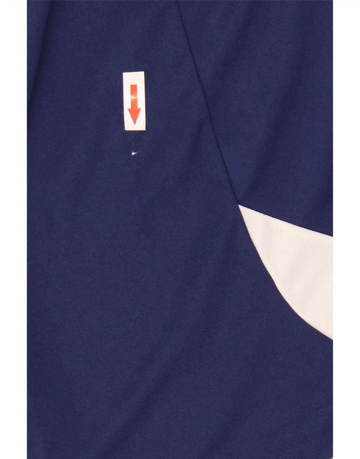Ανδρικό αθλητικό σορτς Adidas Climalite Small Navy Blue Colorblock Πολυεστέρας