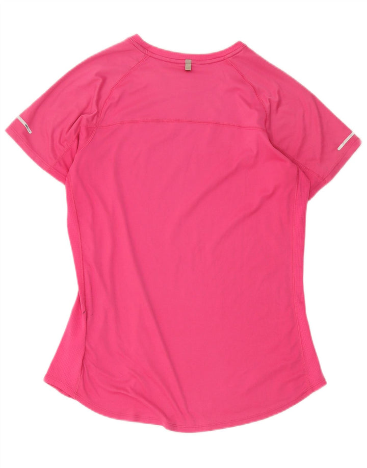 Γυναικείο T-shirt Nike Dri Fit Top UK 14 Medium Pink Polyester