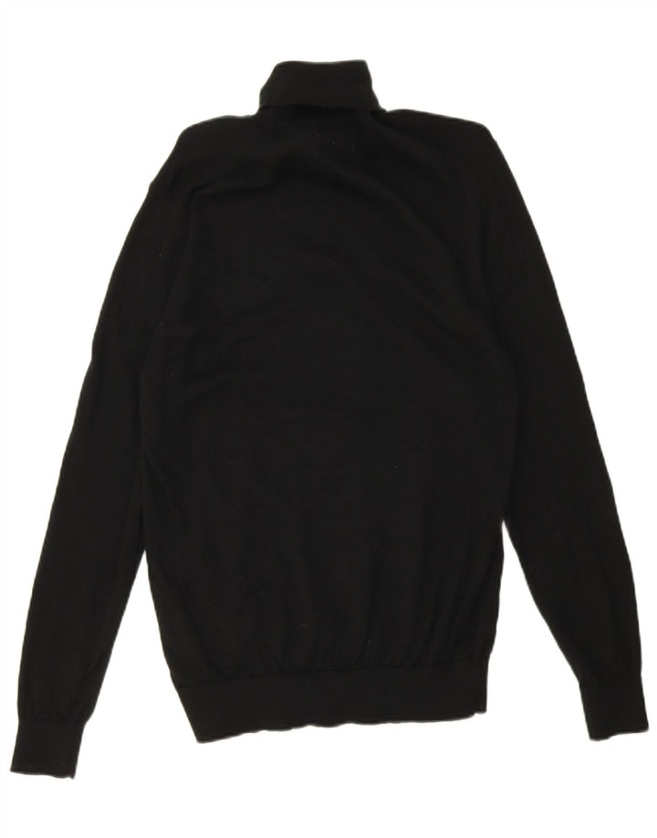 Ανδρικό πουλόβερ Marks & Spencer Autograph Roll Neck Jumper Μεσαίο μαύρο