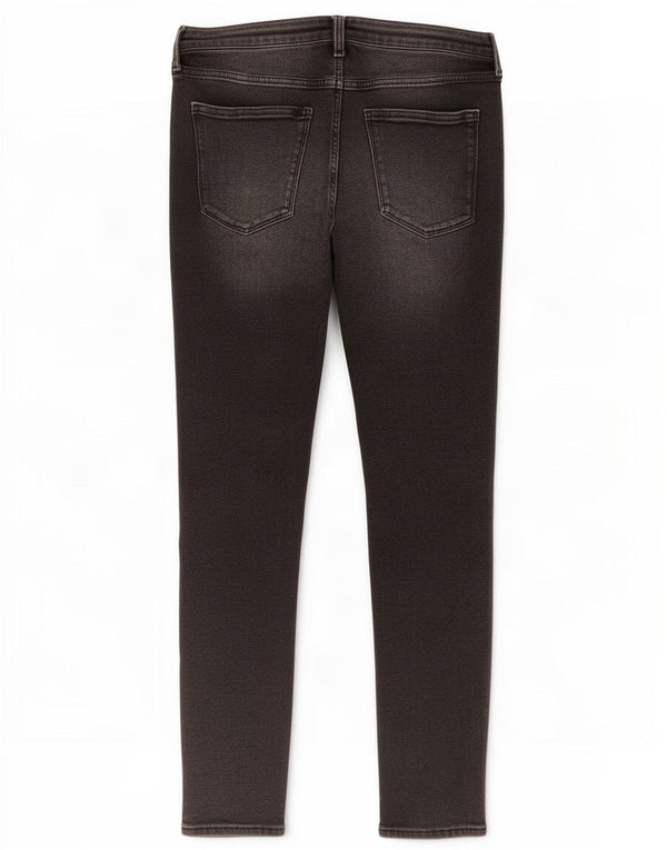 Zara Womens High Waist Skinny Jeans EU 46 XL W36 L26 Grey Cotton