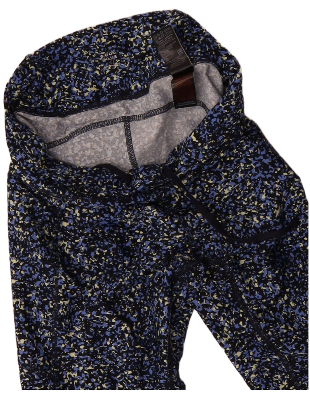 Marks & Spencer Γυναικεία κολάν UK 10 Small Blue Flecked Polyester