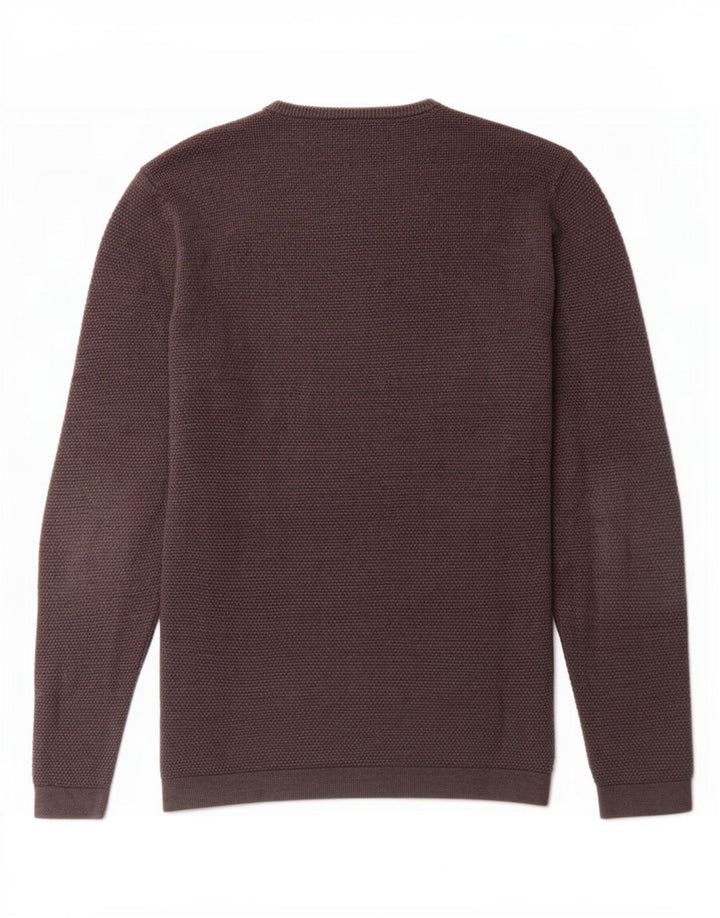 Ανδρικό πουλόβερ Zara Crew Neck Jumper Μικρό Γκρι