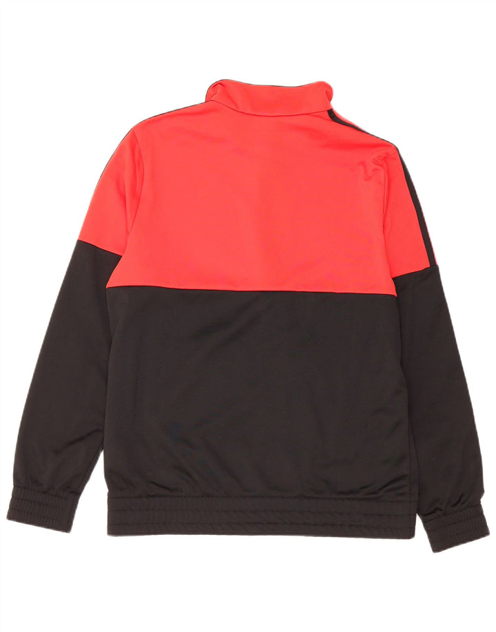 Γραφική φόρμα ADIDAS Boys Top Jacket 13-14 Years Black Colourblock