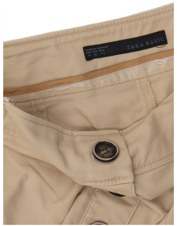 Γυναικεία Pencil Φούστα ZARA Medium W28 Beige