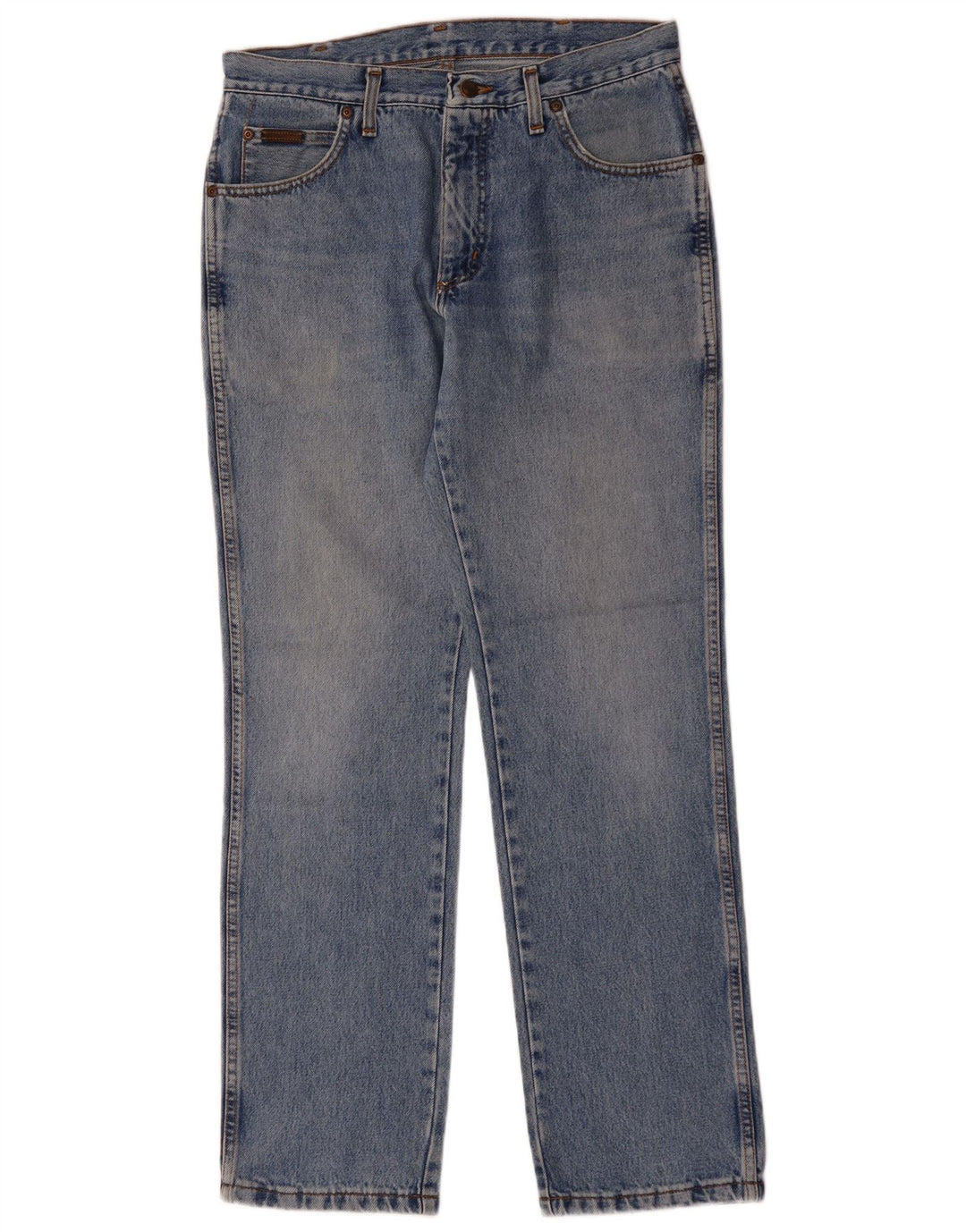 WRANGLER Ανδρικό Texas Straight Jeans W33 L32 Μπλε βαμβακερό