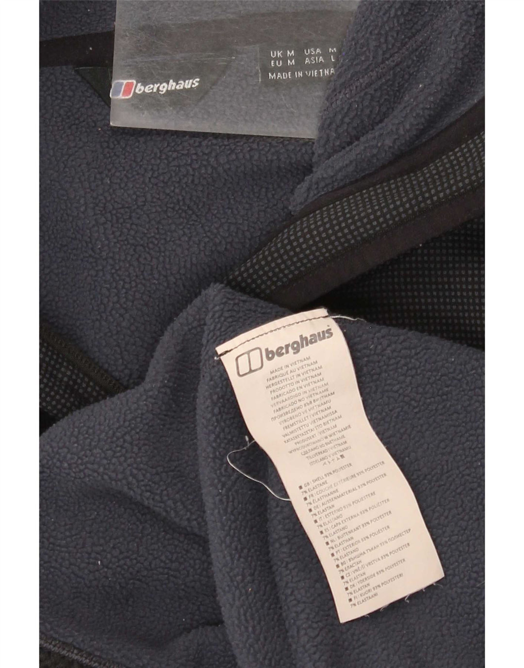 Ανδρικό μπουφάν Berghaus με κουκούλα UK 38 Medium Navy Blue Polyester