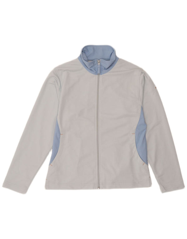 Γυναικεία αθλητική φόρμα KAPPA Top Jacket UK 16 Large Blue Colorblock Polyester