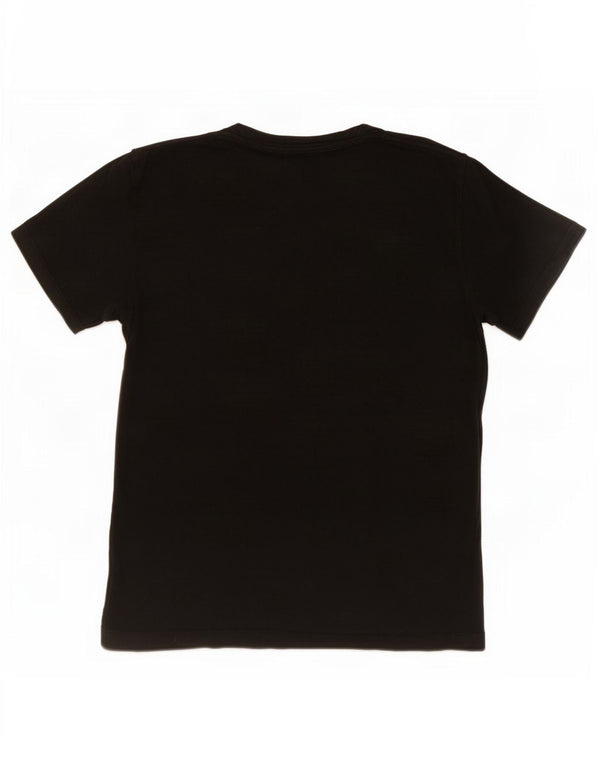 Calvin Klein Girls T-Shirt Top 12-13 Years Black Cotton