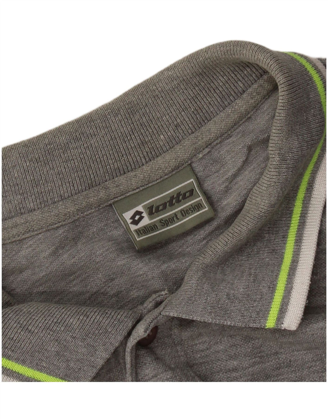 Lotto Ανδρικό Πόλο Μπλουζάκι XL Γκρι