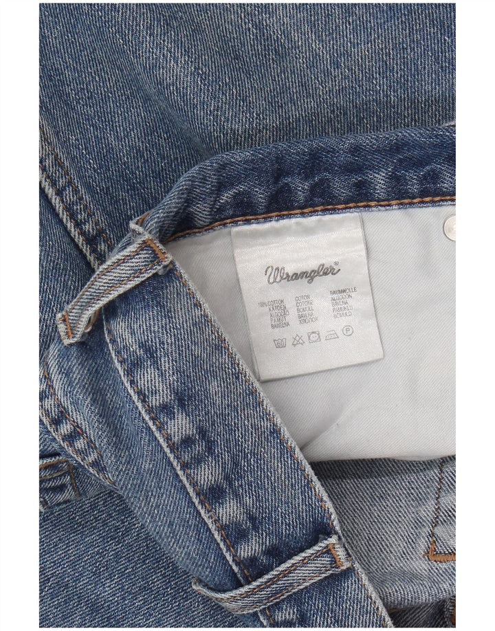 Ανδρικό τζιν WRANGLER Regular Fit ίσιο W40 L32 Μπλε βαμβακερό