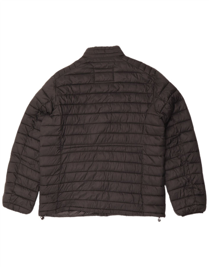 Karl Lagerfeld Ανδρικό μπουφάν με επένδυση UK 40 Large Black Polyamide