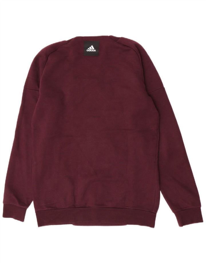 Ανδρικό γραφικό φούτερ Adidas Jumper Small Maroon