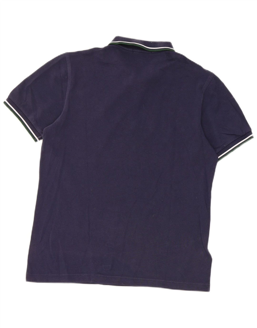 Fred Perry Ανδρικό πουκάμισο πόλο μεσαίου μπλε βαμβακερό