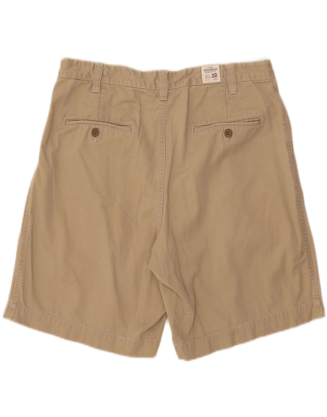 EDDIE BAUER Ανδρικό σορτς Chino με καρφίτσες W36 μεγάλο μπεζ βαμβακερό