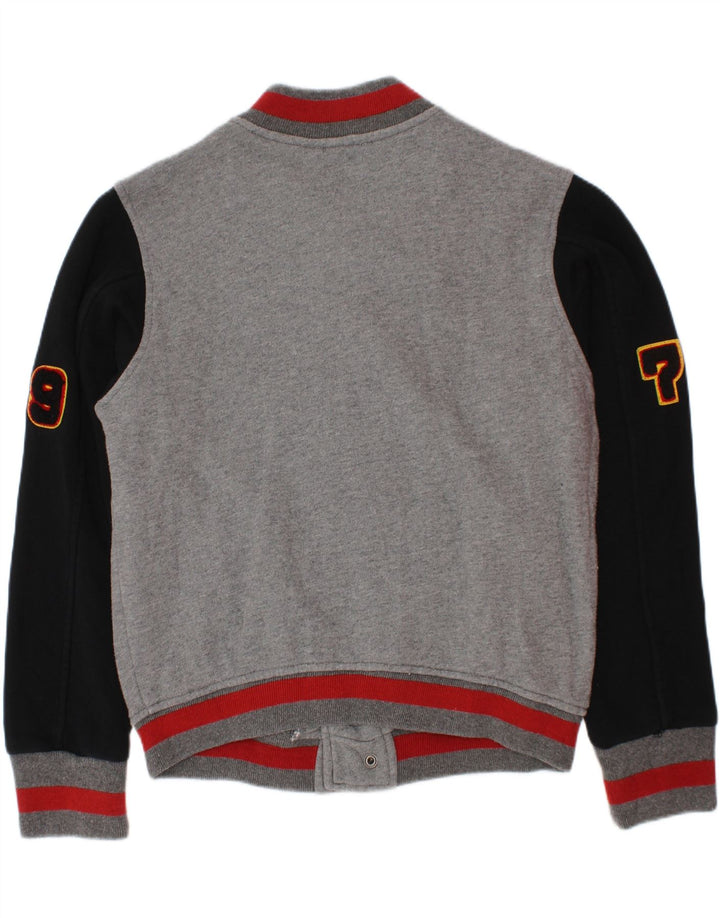 Μπουφάν Diesel Boys Graphic Varsity 7-8 Years Grey Colourblock