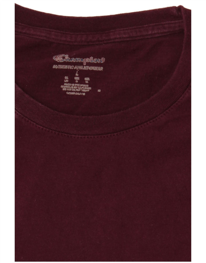 Ανδρικό T-Shirt Champion Top Large Burgundy