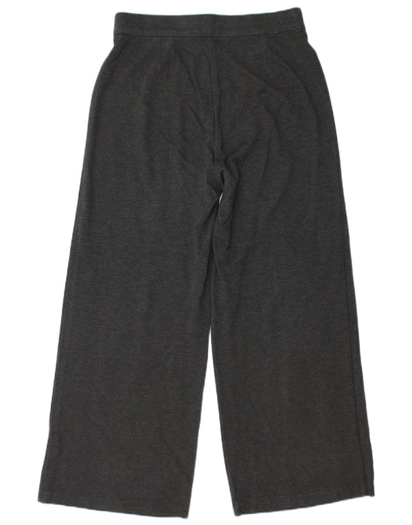 Γυναικείο φαρδύ παντελόνι Marks & Spencer UK 12 Medium W30 L27 Grey Viscose