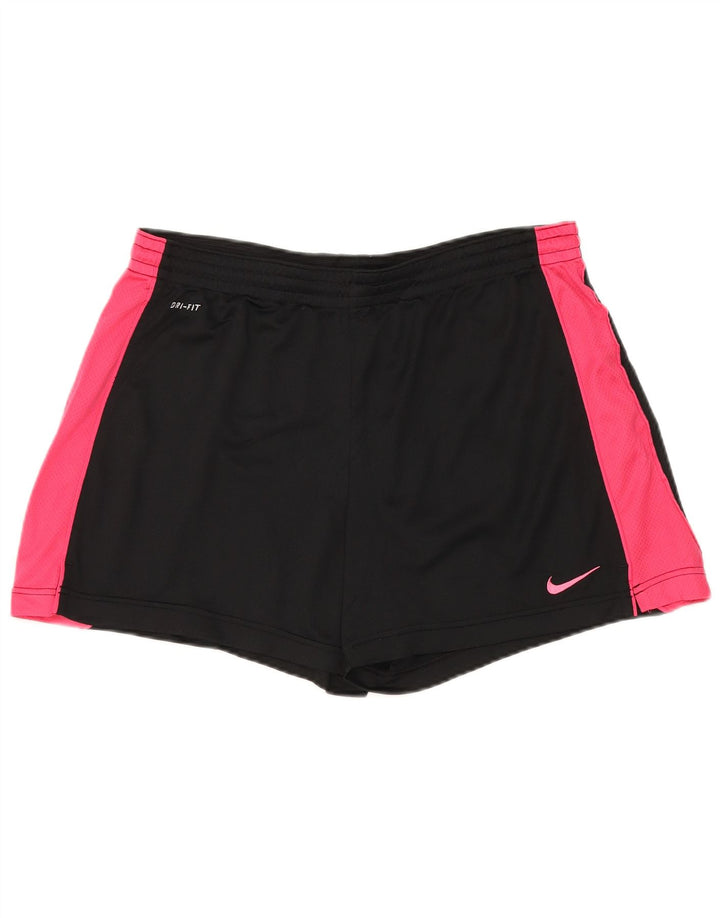 Ανδρικό αθλητικό σορτς Nike Dri Fit με μεγάλο μαύρο χρώμα από πολυεστέρα