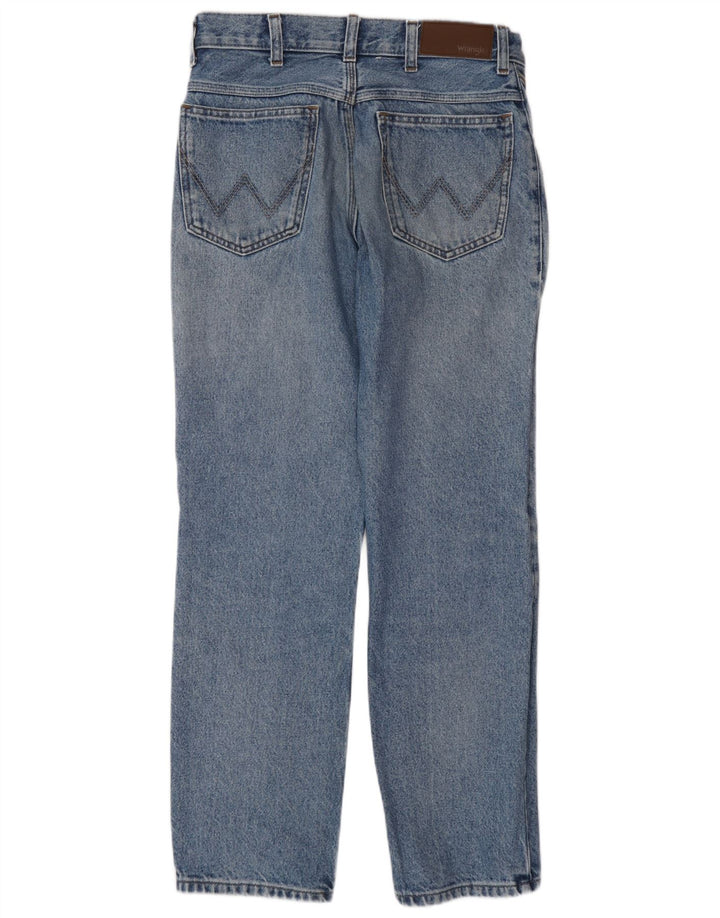 Ανδρικό τζιν Wrangler ίσιο W30 L30 Μπλε βαμβακερό