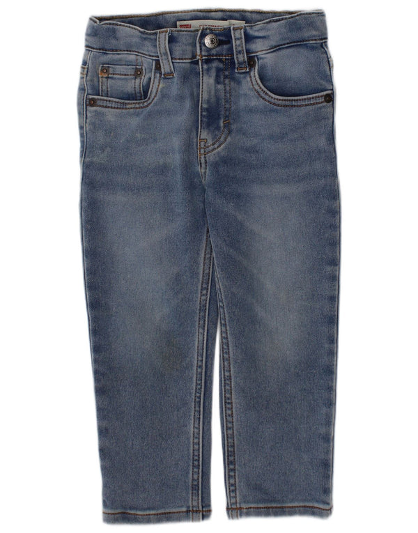 LEVI'S Baby Boys 514 Straight Jeans 18-24 μηνών W20 L13 Μπλε βαμβακερό