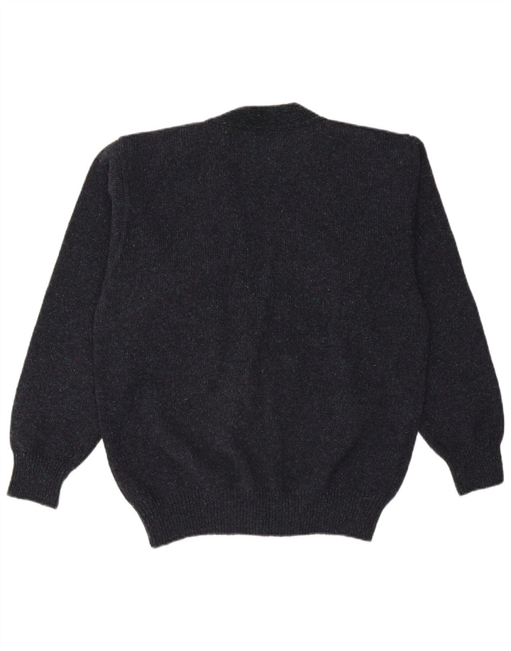Ανδρική ζακέτα Vintage IT 50 Μαλλί μεσαίου Navy