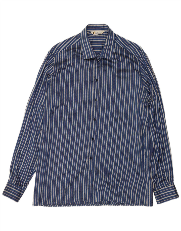 Vintage Ανδρικό Πουκάμισο Μέγεθος 42 16 1/2 Large Blue Pinstripe