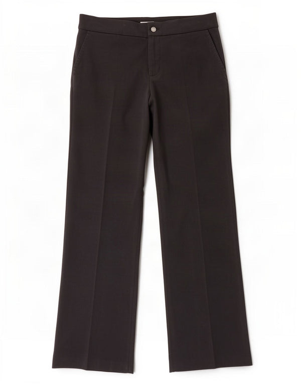 Γυναικείο ίσιο παντελόνι Calvin Klein US 6 Medium W32 L32 Μαύρο
