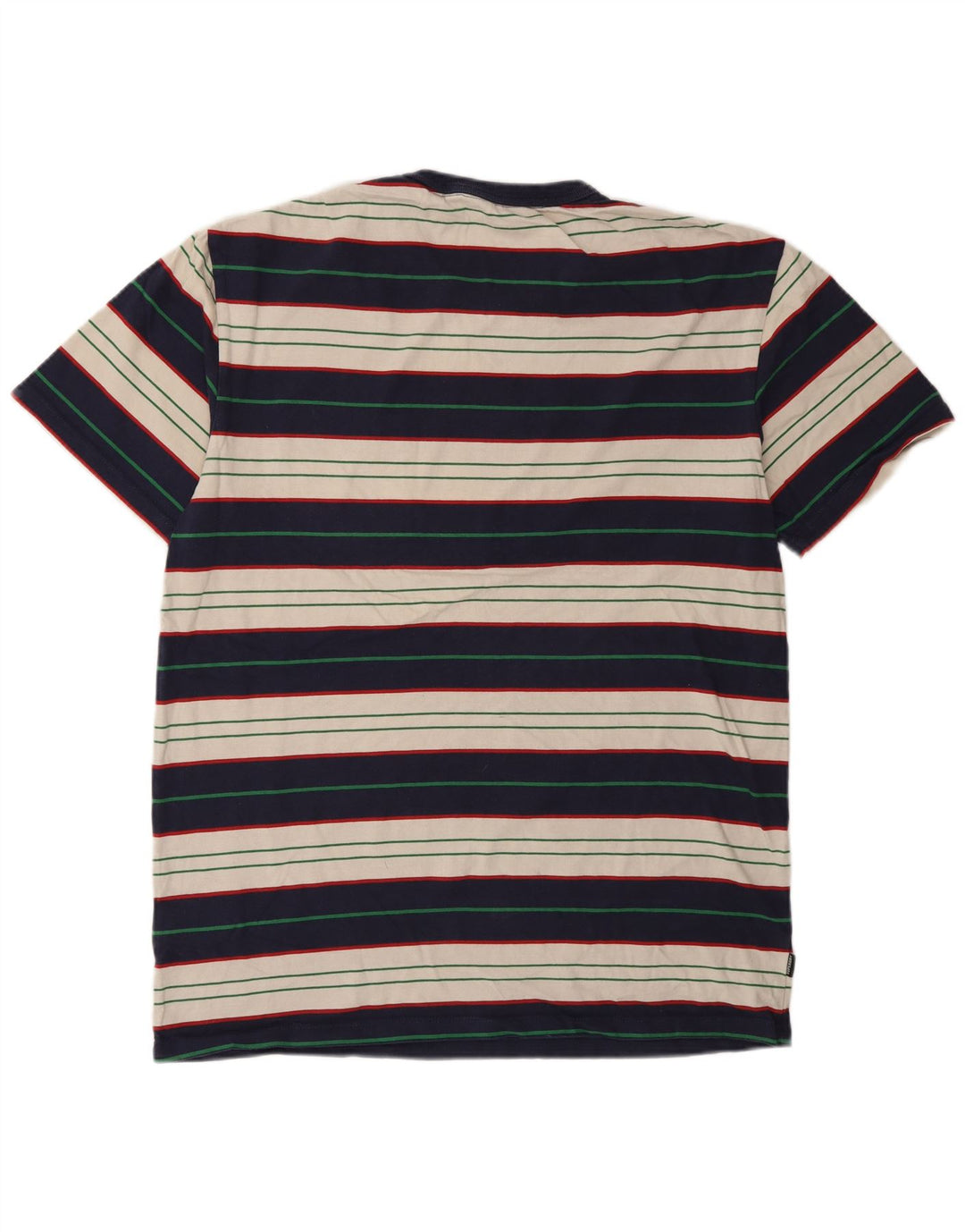 Superdry Ανδρικό T-Shirt Top Μεγάλη πολύχρωμη ριγέ βαμβακερή