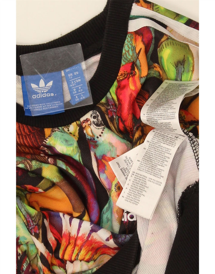 Γυναικεία φούτερ Adidas Crop Jumper UK 12 Medium Πολύχρωμη