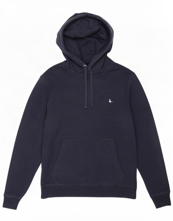 Jack Wills Mens Hoodie Jumper Small Navy Blue Cotton