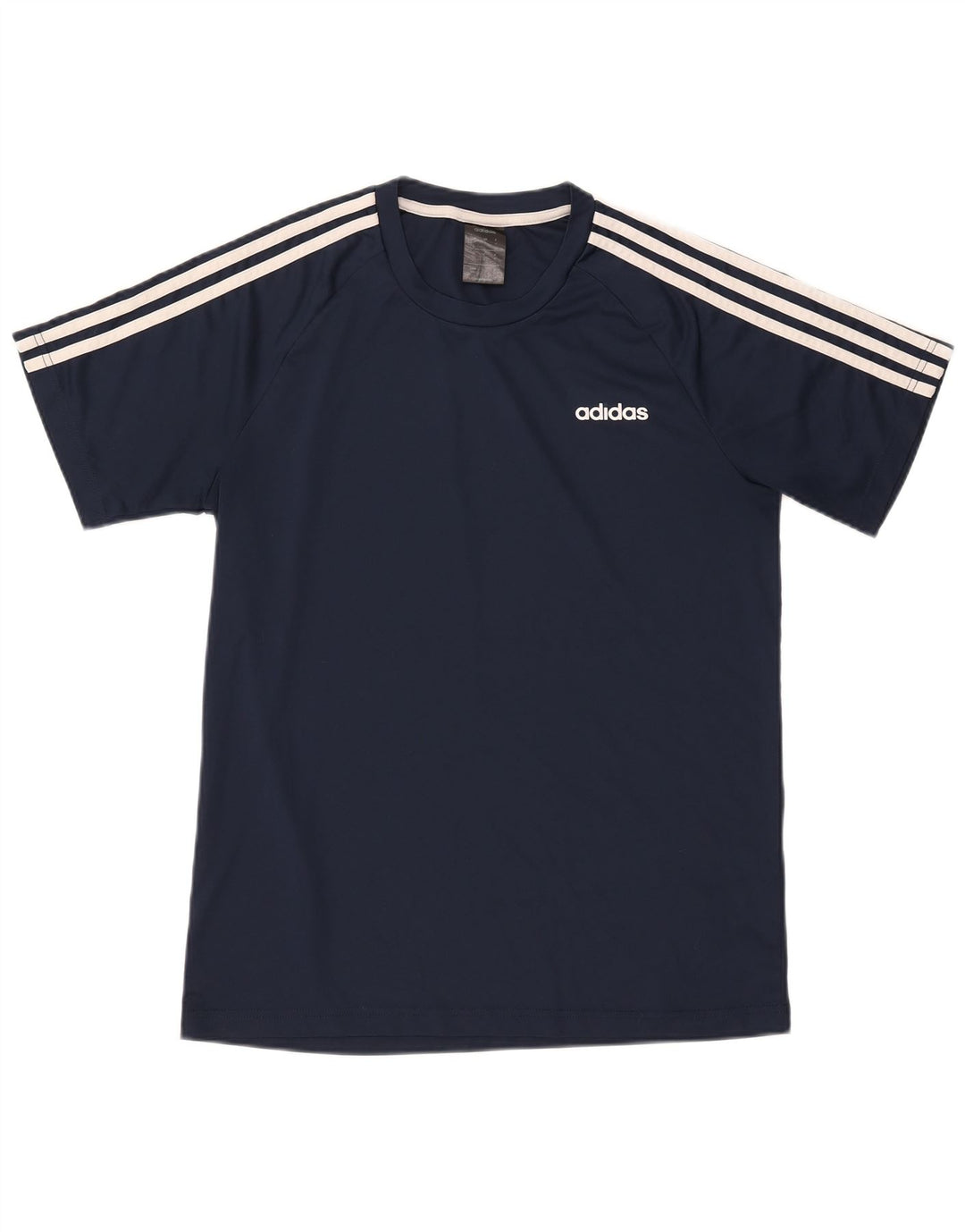 Ανδρικό T-Shirt Climalite ADIDAS Top Medium Navy Blue Polyester