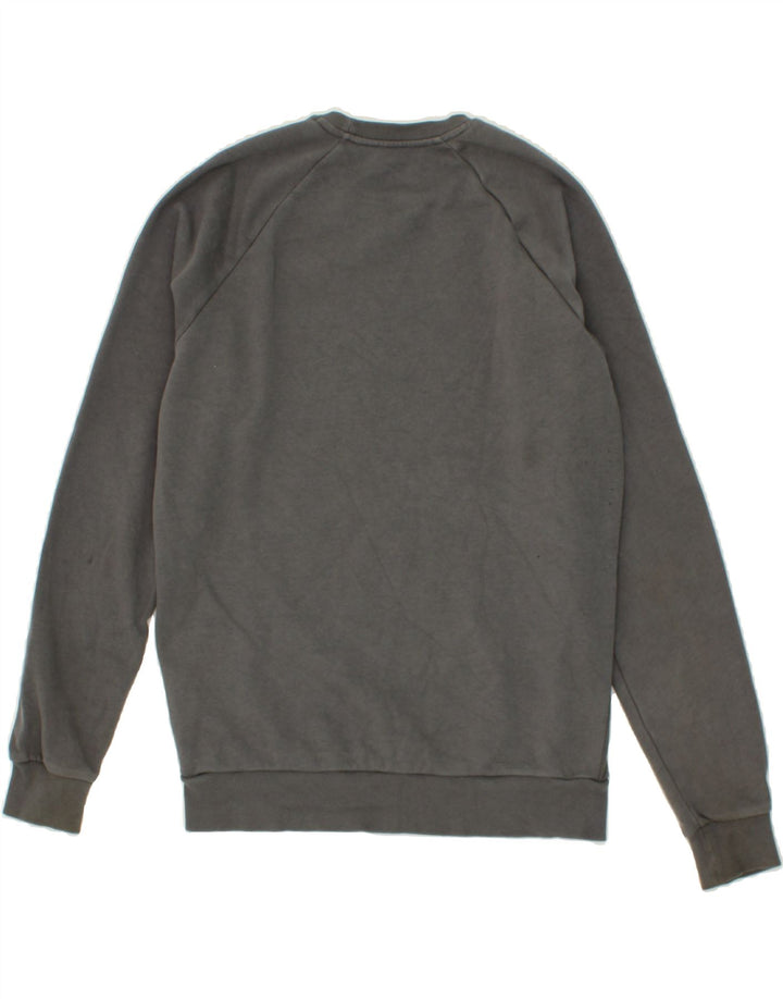 UNDER ARMOUR Mens Sweatshirt Jumper Small Grey Cotton Vintage Under Armour and Second-Hand Under Armour from Messina Hembry 