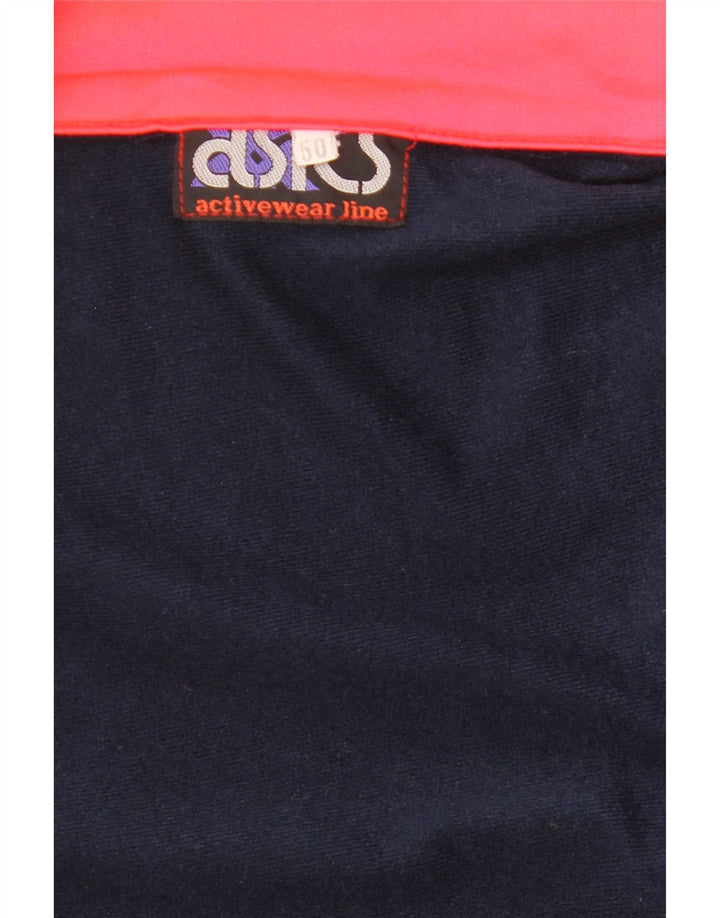 Ανδρική φόρμα γυμναστικής γραφικών ASICS Top Jacket IT 50 Medium Navy Blue Colourblock