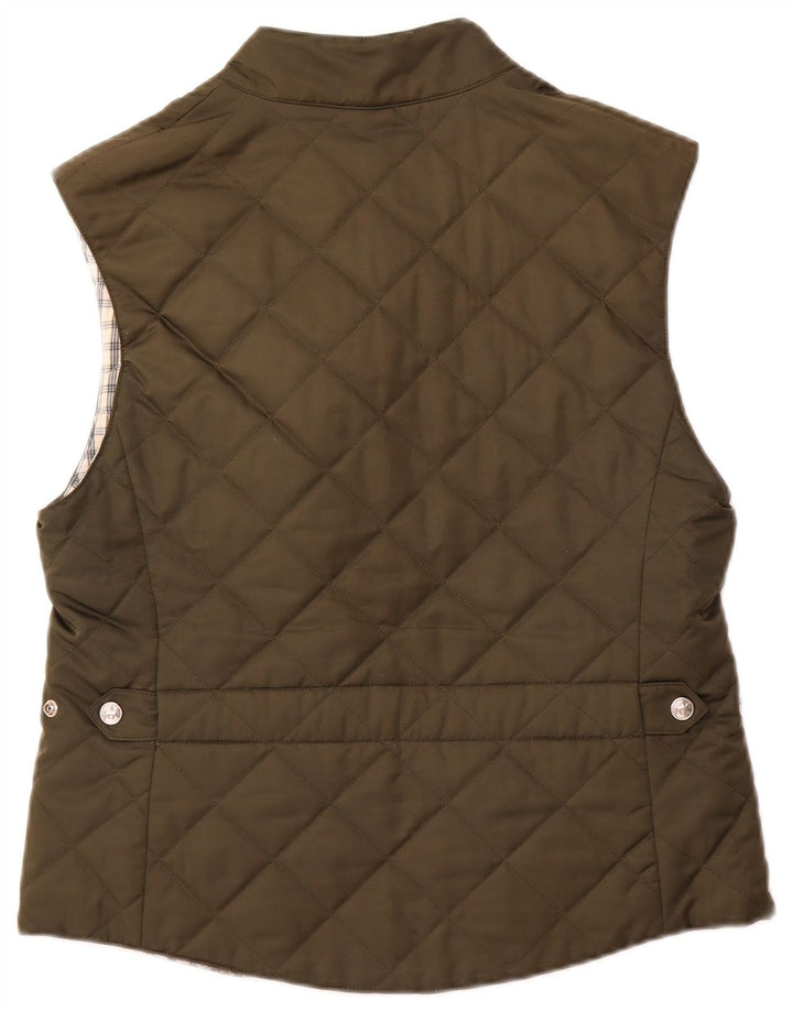 PIKEUR Γυναικείο Reversible Καπιτονέ Gilet IT 42 Medium Khaki Polyester